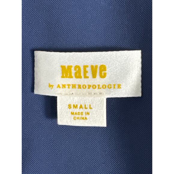 Anthropologie Maeve Colorblock Blazer Blue Green White Size S - Picture 6 of 15